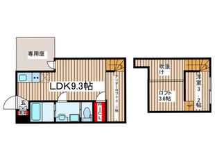 リヴィエラ港北の物件間取画像